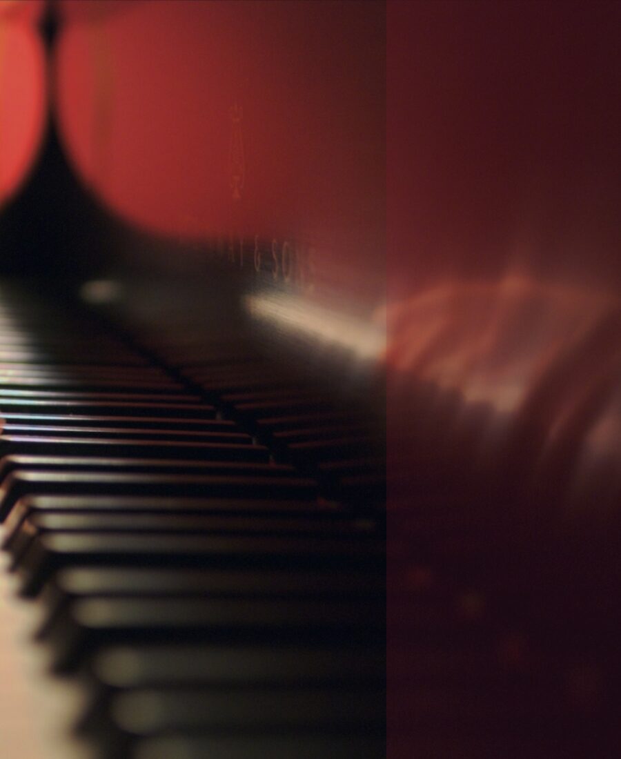 Piano keys.